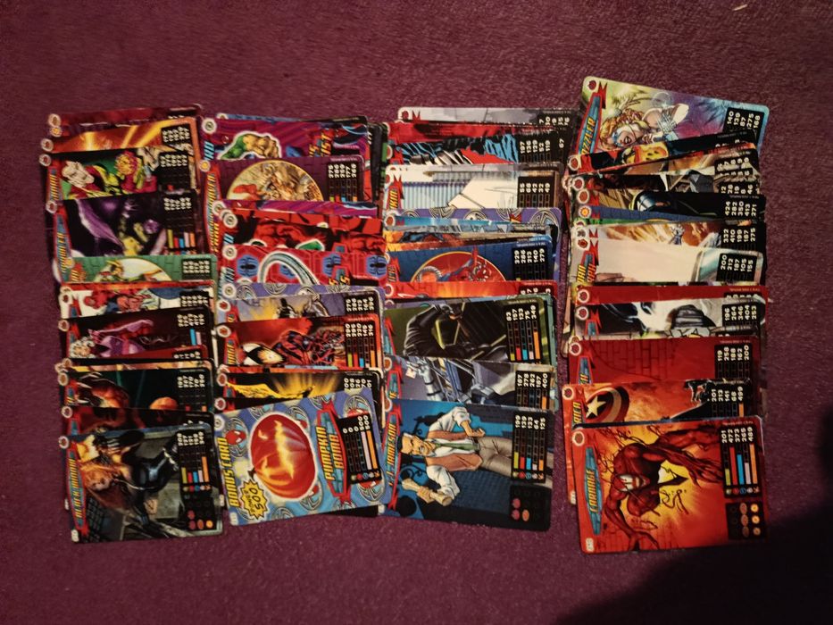 Karty Marvel Spider Man Heroes & Villains