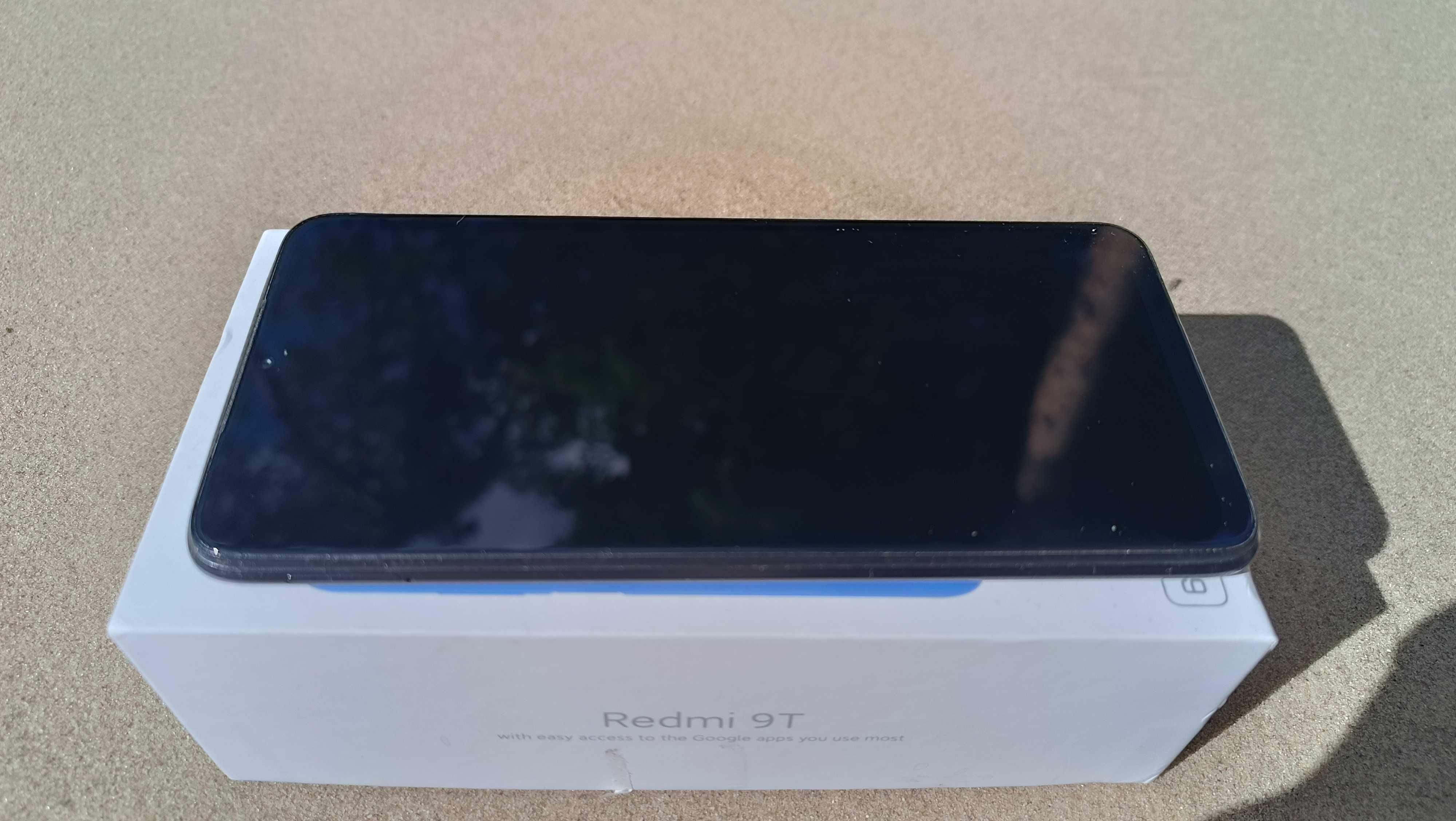 Smartfon Xiaomi Redmi 9T czarny, stan b. dobry