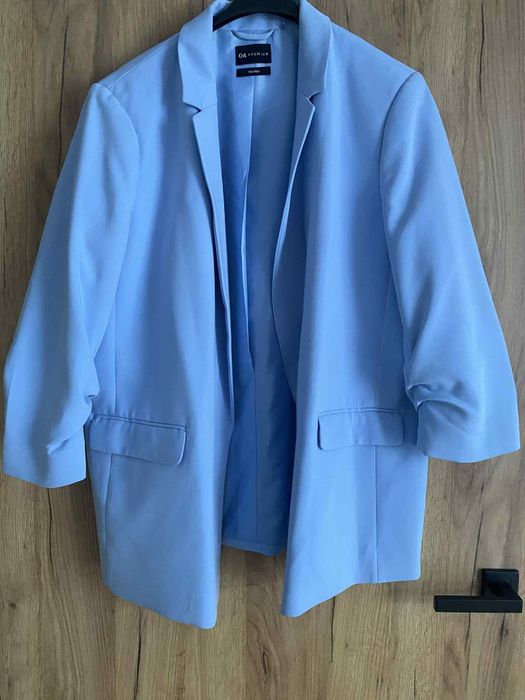 Marynarka żakiet żakiecik c&a błekitna 48 tanio