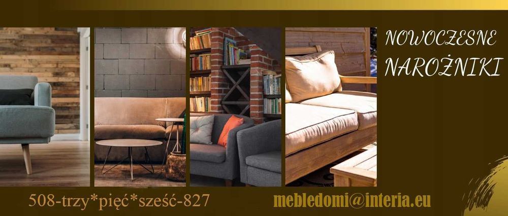 Duży narożnik COLT do salonu,Pokoju z funkcją spania Wysyłka