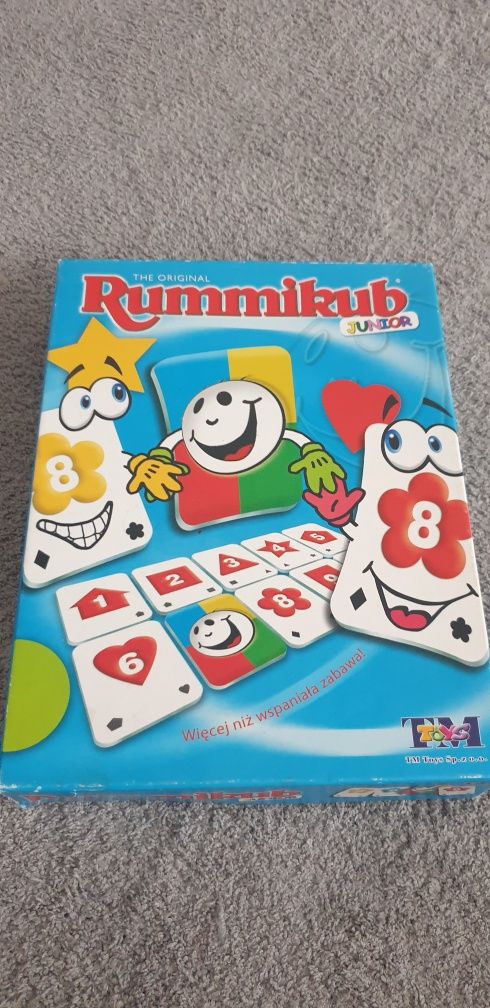 Rummikub junior gra edukacyjna od 3 lat