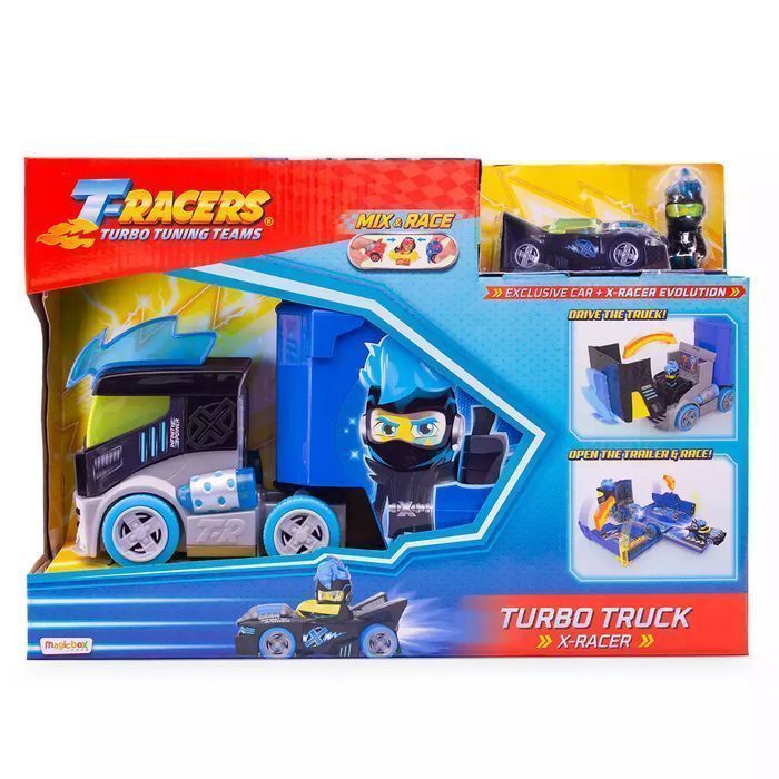 T-Racers. X-Racer Turbo Truck, pojazd. Magic Box