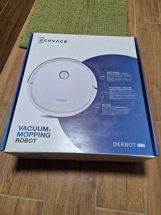 Робот-пилосос ECOVACS DEEBOT U2 White
