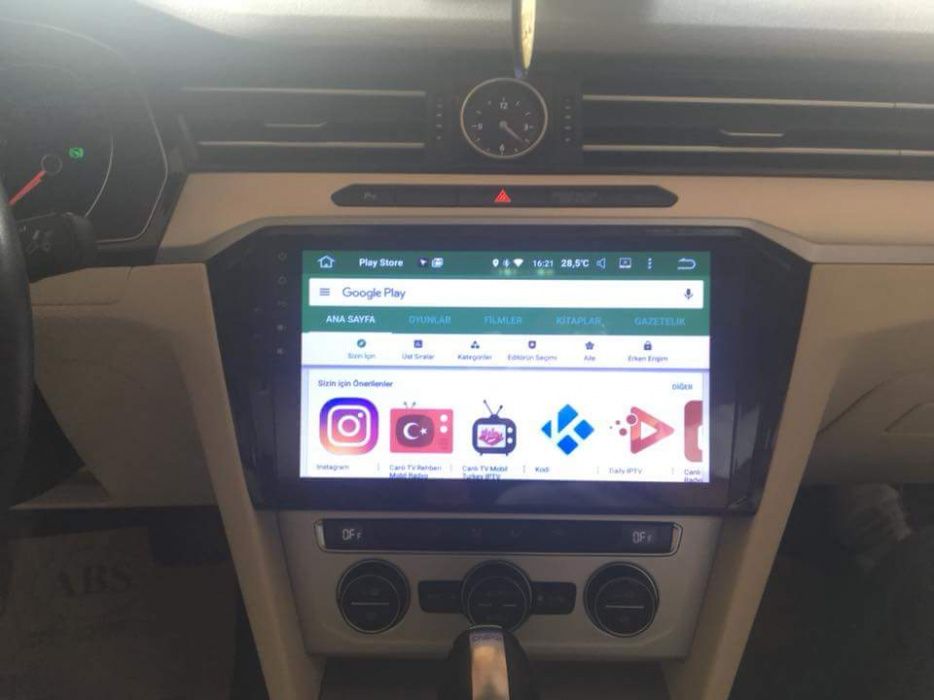 Auto Rádio VW Passat GPS Bluetooth USB 2015 e 2016 e 2017 e 2018