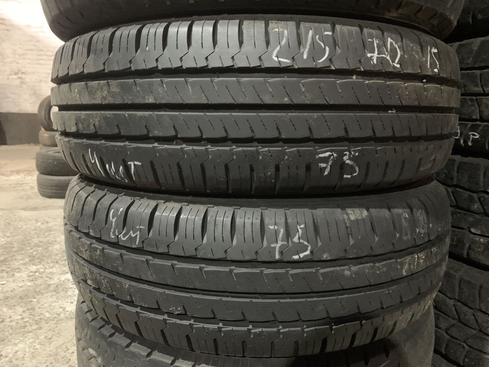 АКЦИЯ Шины б/у лето 215/70-15с Hankook Vantra LT