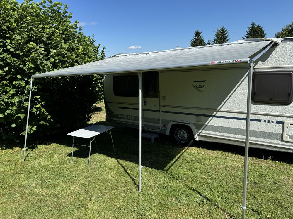 Roleta markiza w futerale CaravanStore 410 XL Royal Grey - Fiamma