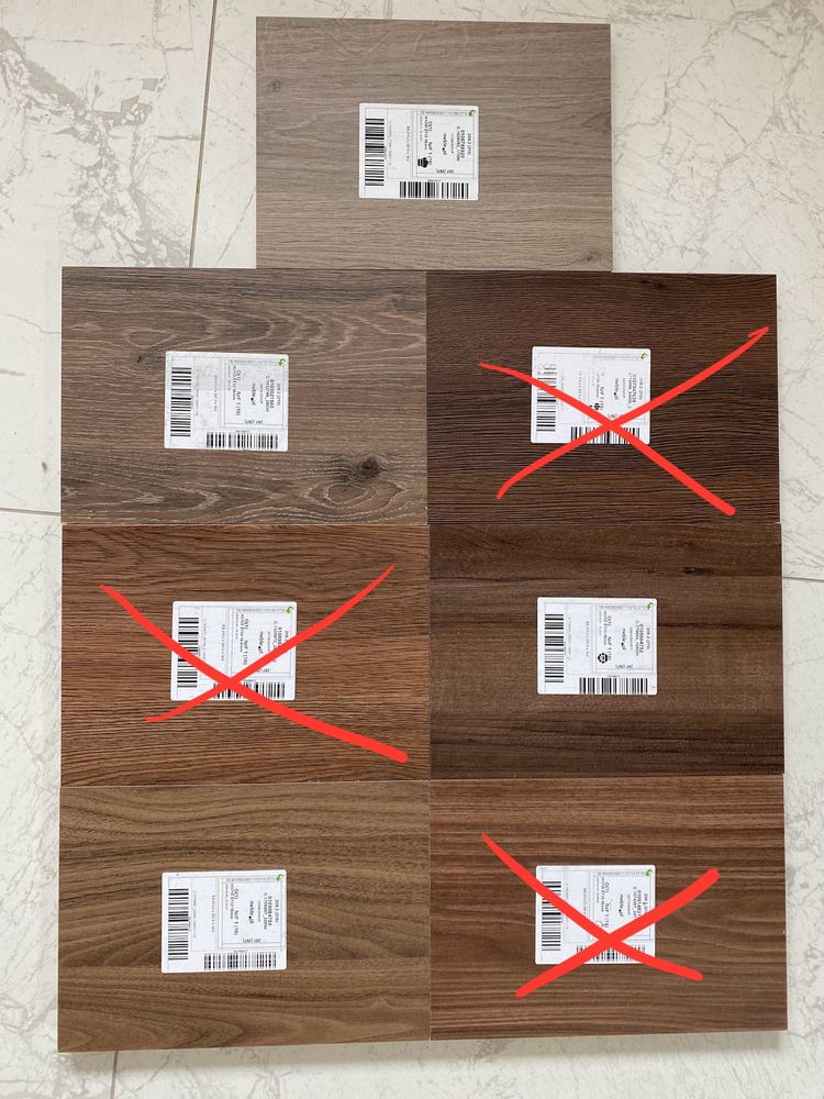 Próbki wzornik laminat Egger + lakier MDF RAL9003