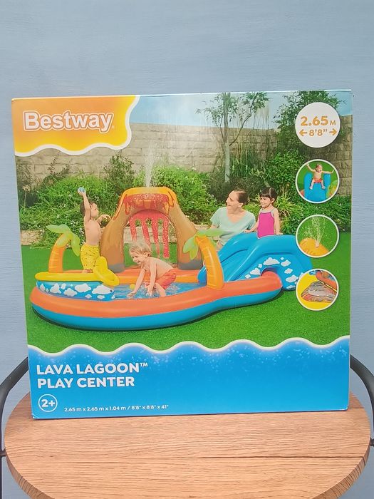 Bestway Lava Lagoon Wodny plac zabaw - basen zjeżdżalnia