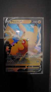 Carta Pokemon do Pikachu V