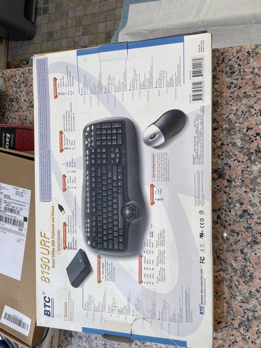 Teclado sem fio.