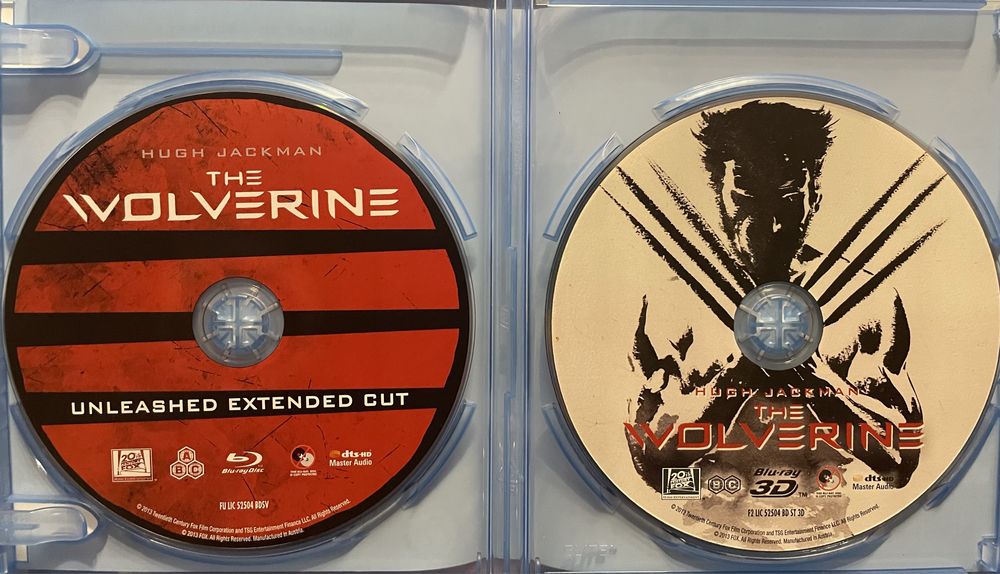 Blu-ray 3D + 2D Wolverine