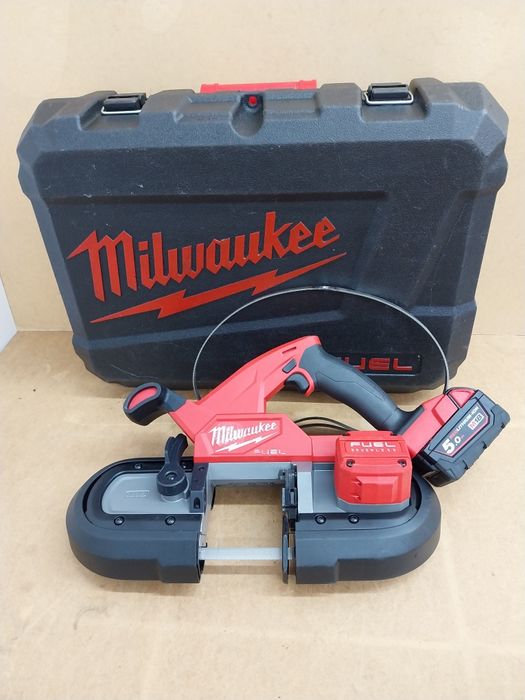 Milwaukee M18 FBS85 Piła Pilarka Taśmowa Brushless 85mm 18V 5.0Ah 2020