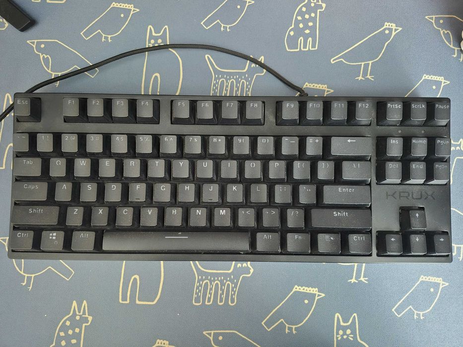Klawiatura Gamingowa Przewodowa KRUX Pro RGB Gateron Brown