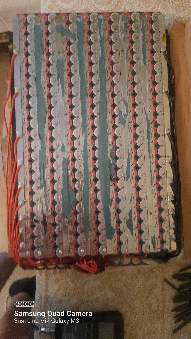 Збірка 14s23p. із Molicel P26A 30A.2600mAh