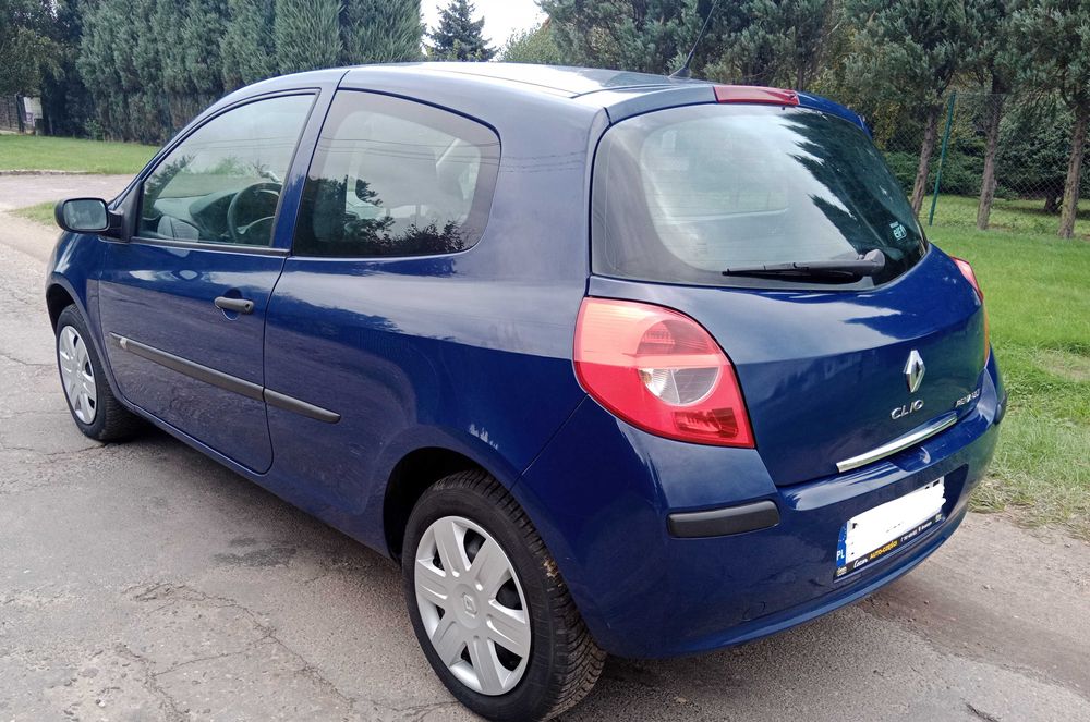 Renault Clio 3 Klimatyzacja Bardzo Ładny Mały przebieg 158 tys km