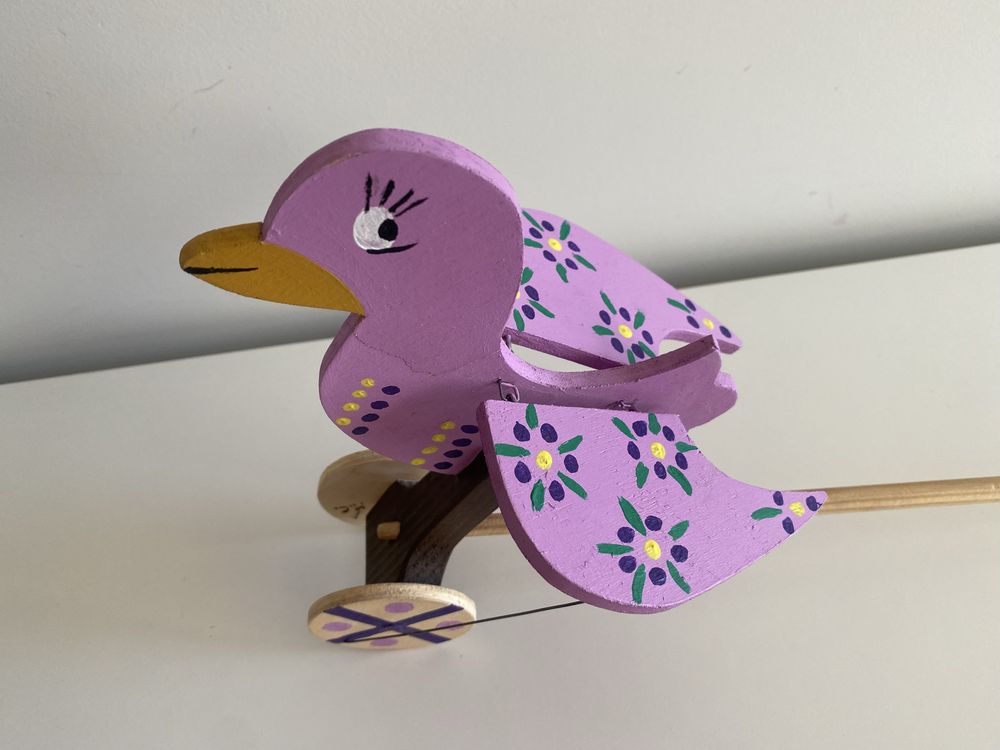 Brinquedo artesanal em madeira