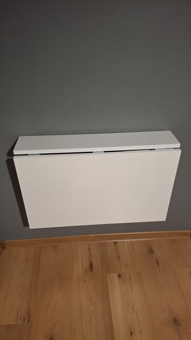 Biurko/stolik składany ścienny biały