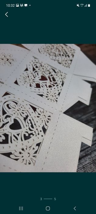 Pudełeczka podziękowania dla gości ślub wesele komunia