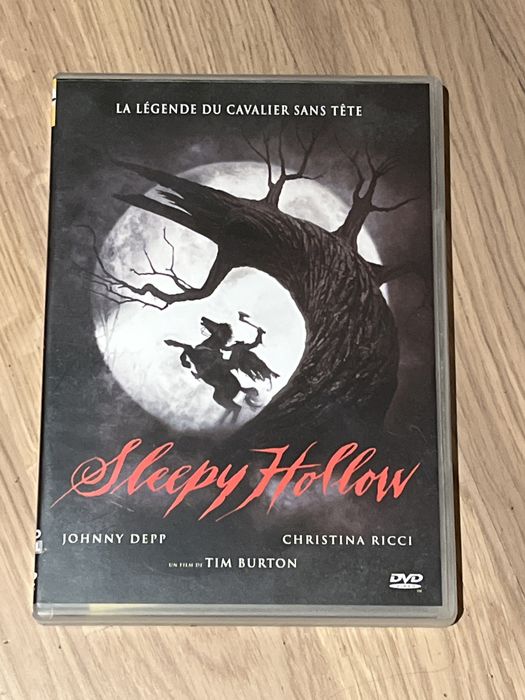 Dvd tim burton sleepy hollow jeździec bez głowy