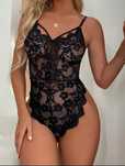 Сексуальное черное белье plus size об 100-110
