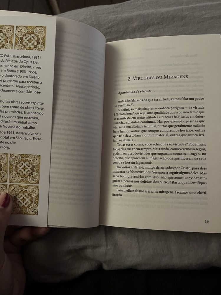 Livro A Conquista das Virtudes de Francisco Faus