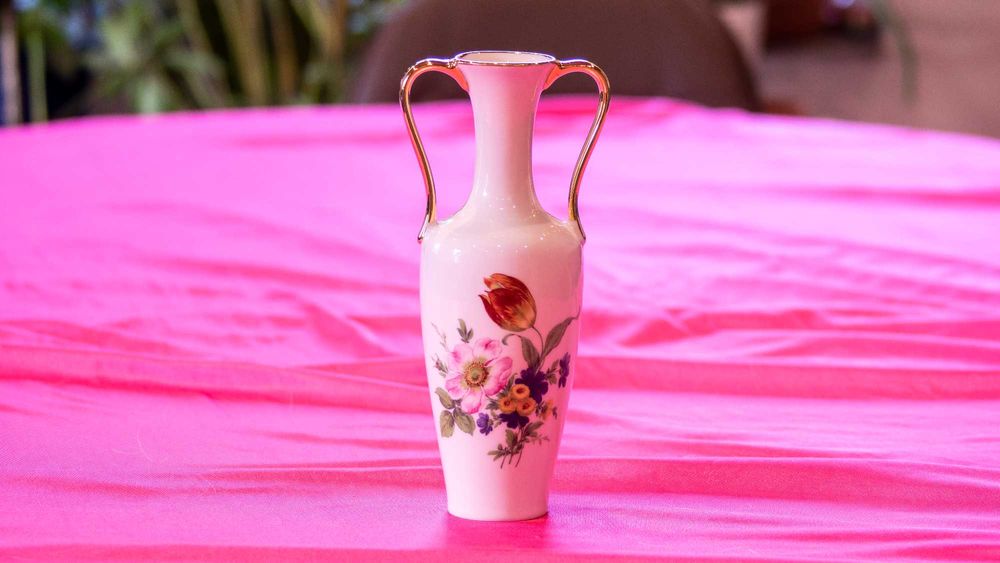 Porcelanowy wazonik Ludwig Kamenz Okazja !