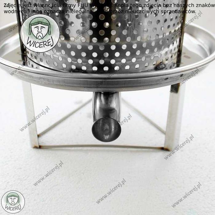 Prasa ręczna do wosku odsklepin i owoców nierdzewna, praska wyciskarka