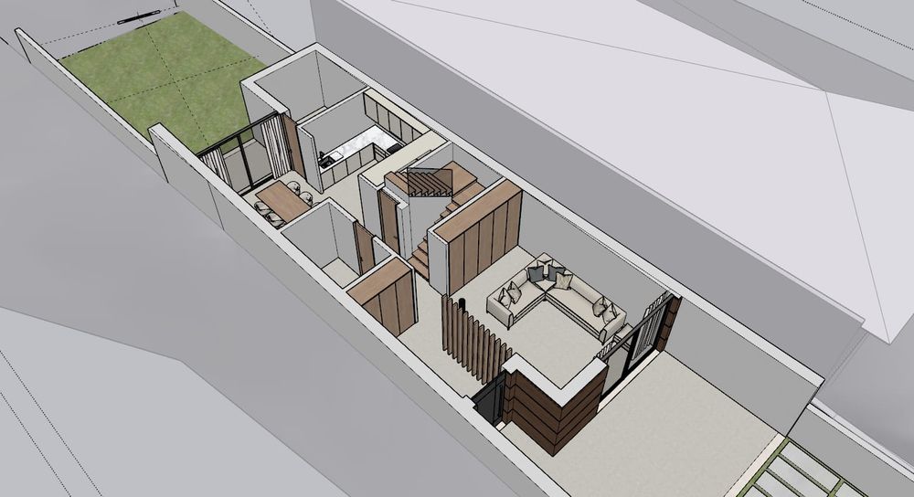 Terreno com projeto aprovado