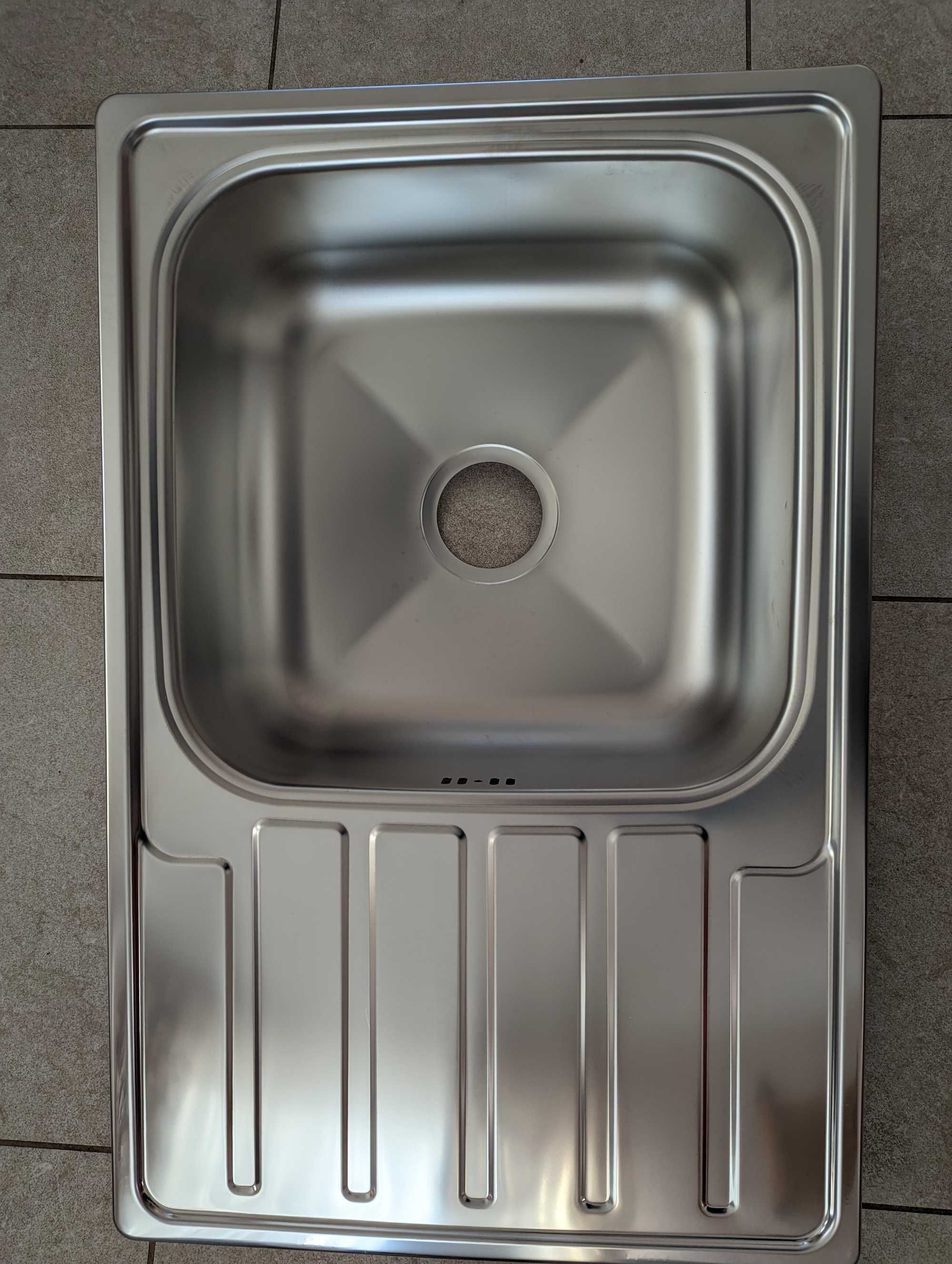 Нова мийка кухонна з нержавіючої сталі