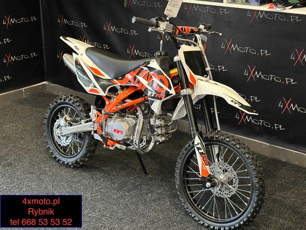 Cross Pitbike  KAYO/MRF TT140 -nowy- przetestuj przed zakupem w 4xmoto