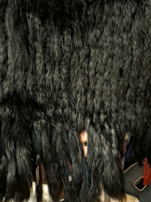 Жилетка кролик меховая .