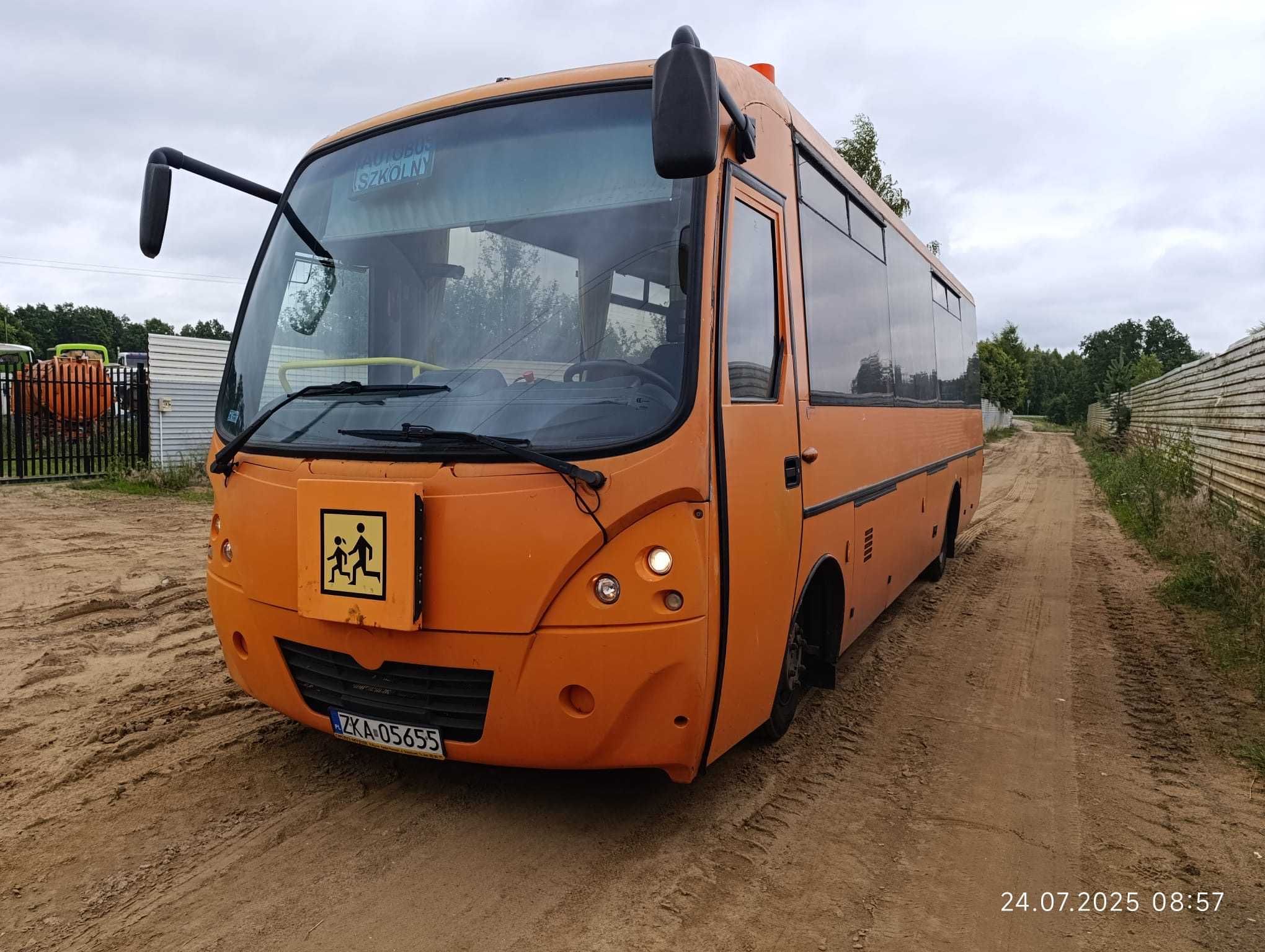 IVECO CACCIAMALI , 2008 r 41 miejsc , autobus szkolny