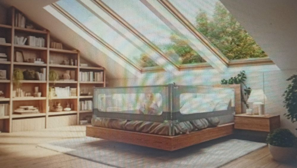 Nowa barierka ochronna do łyżeczka wymiary 180x63cm