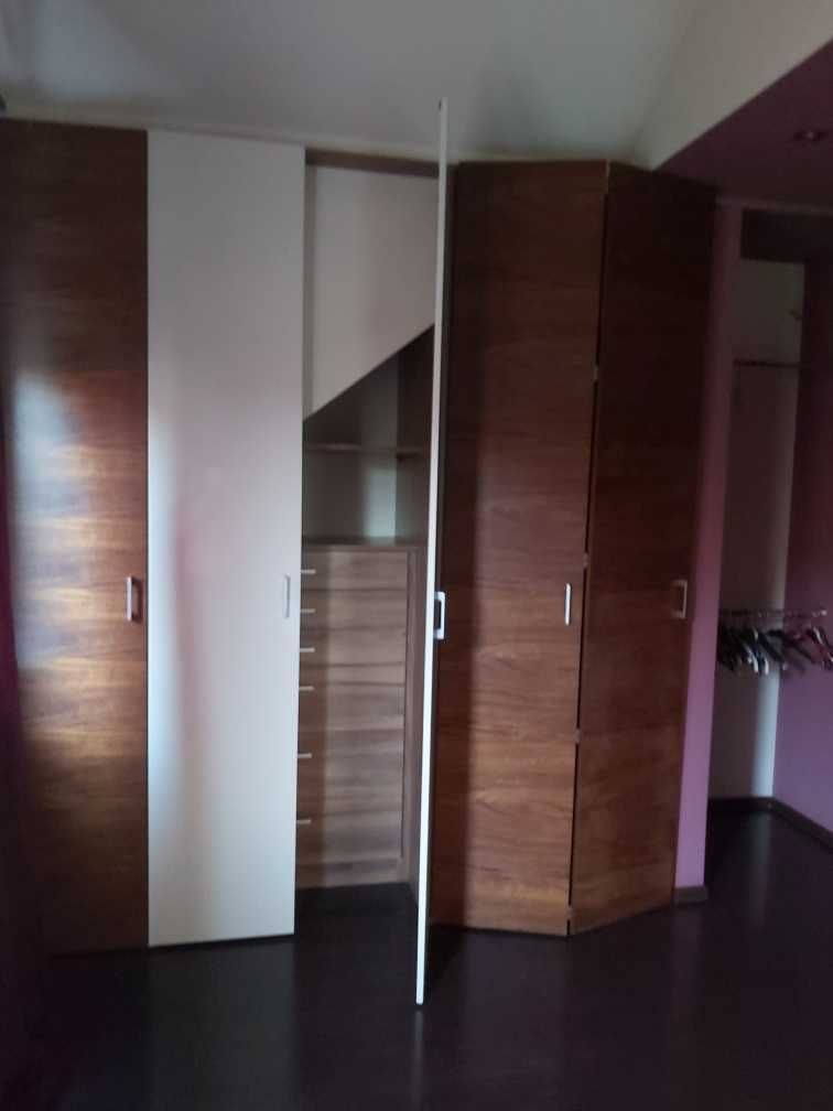 Drzwi / fronty 1x fornir Palisander, 2x lakier RAL9001 wym. 256x47cm