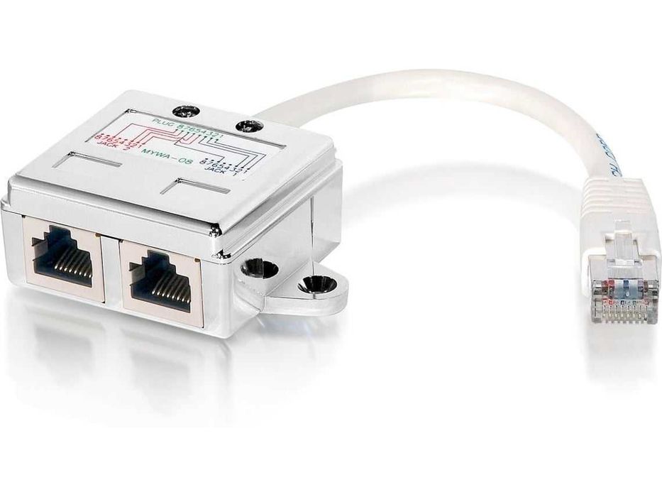 Splitter de Rede RJ45 – CAT.5E - Novo