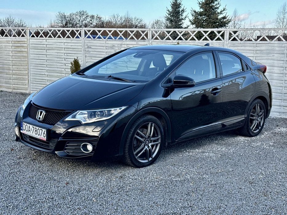 Honda Civic 2016, LIFT, 1.8 Benzyna, 142 KM, PL Salon, Bezwypadkowa, Stan Wzorowy
