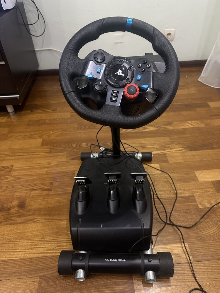 Руль, педалі та підставка (для руля) Logitech G29 driving force racing