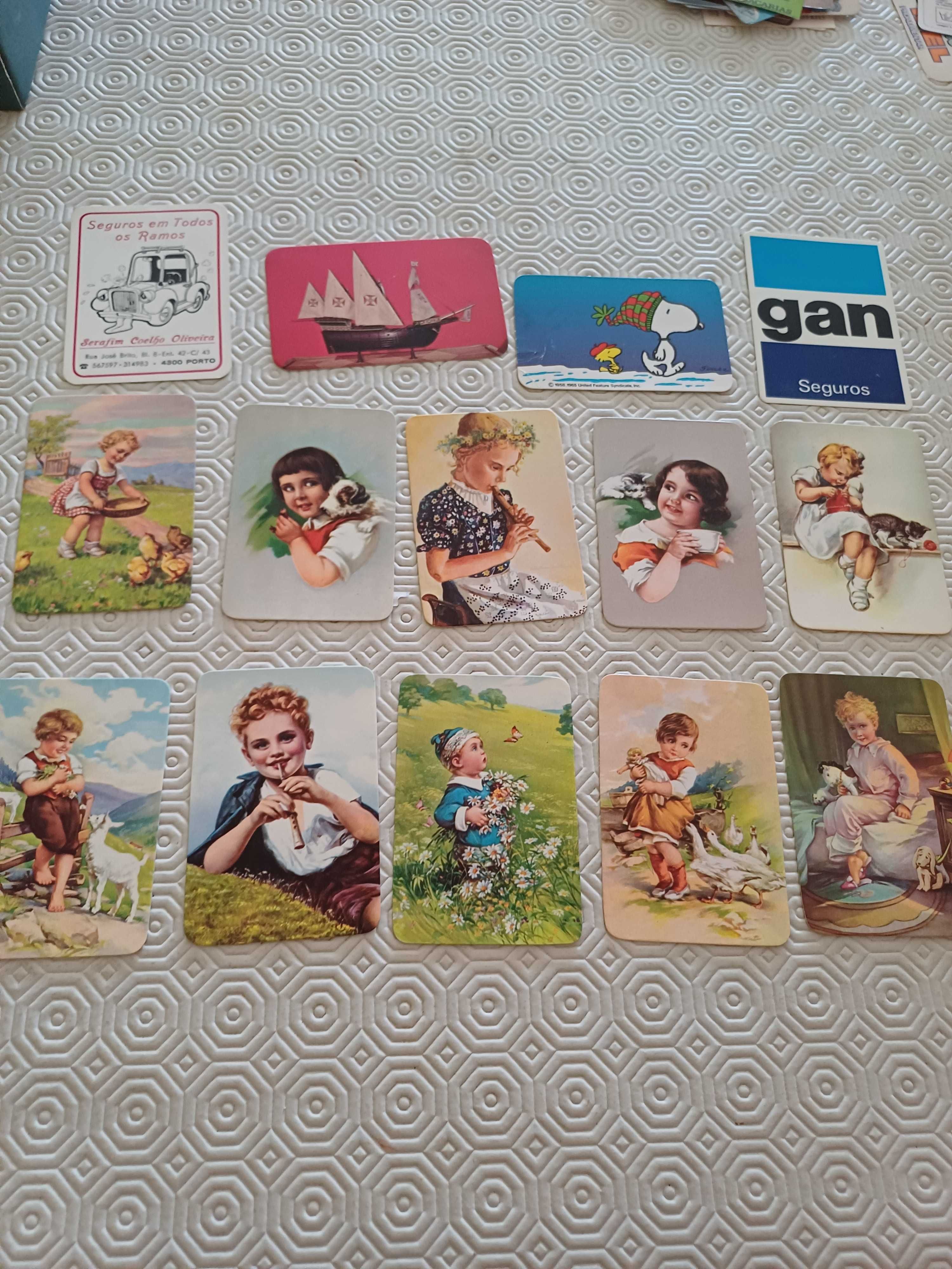 Coleção de calendários ano 1987