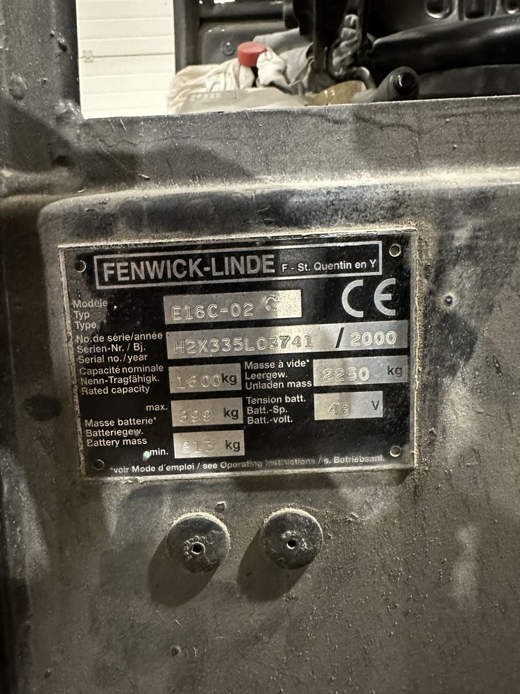 Linde e16c -02 Triplex