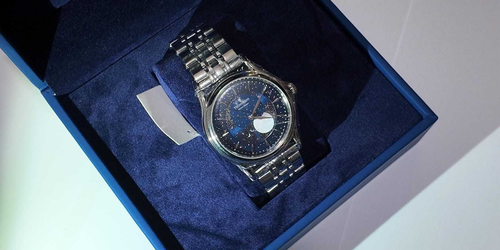 Tecnotempo - Automatyczny - "Moon Phase" Specjalna Edycja TT.50MPA.BL