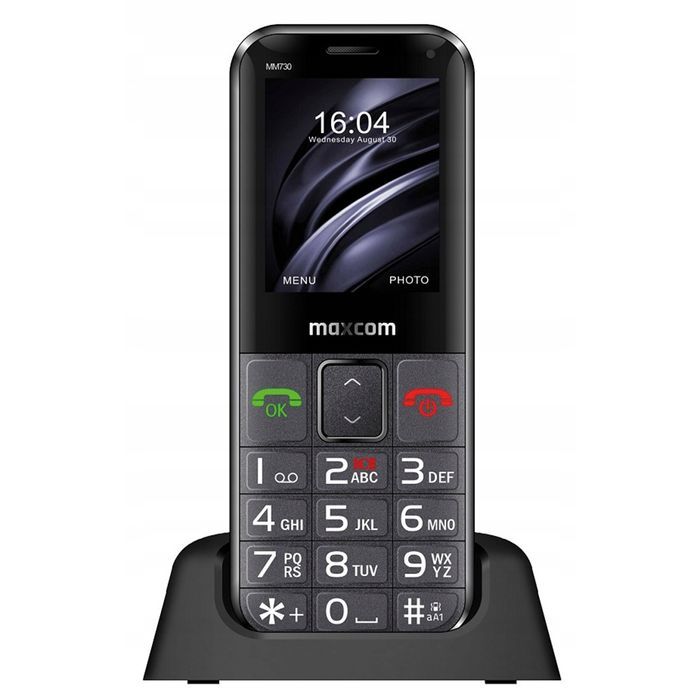 Telefon - Maxcom Mm 730 Czarny