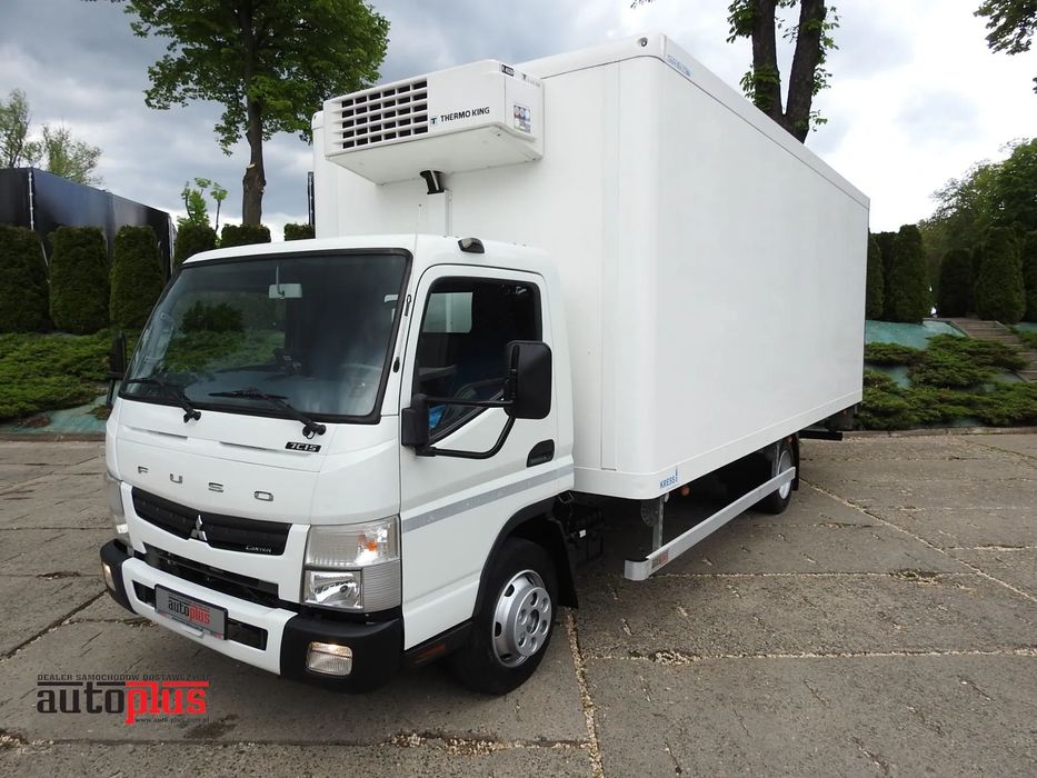 Mitsubishi CANTER FUSO 7C15 KONTENER CHŁODNIA WINDA 14 PALET -4*C ZASILANIE 230V KLIMATYZACJA AUTOMATYCZNA SKRZYNIA 150KM  [1866]  stan bardzo dobry, nie wymaga nakładów finansowych, dostępny od ręki