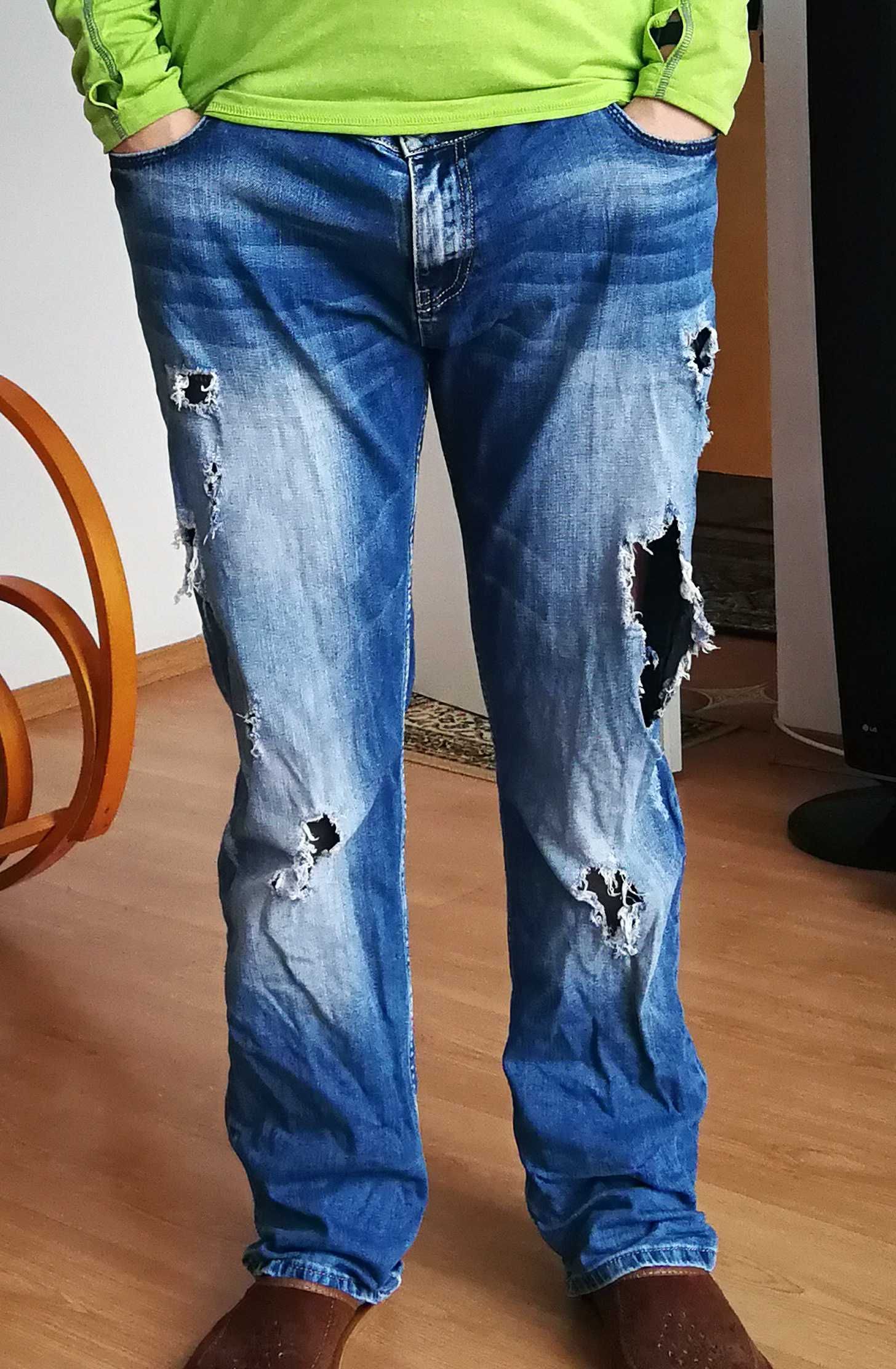 Spodnie męskie jeans Tommy Hilfiger, rozmiar W38 L34