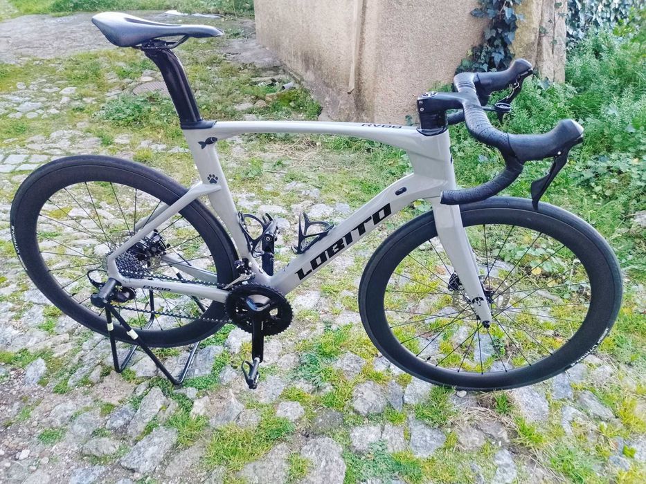 Bicicleta Estrada Carbono -Aero  Lobito RV08 Marca Espanhola Semi-Nova