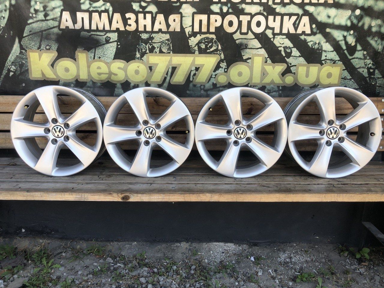 777 Оригинальные диски R17 5/112 VW Passat Jetta Golf Audi Skoda