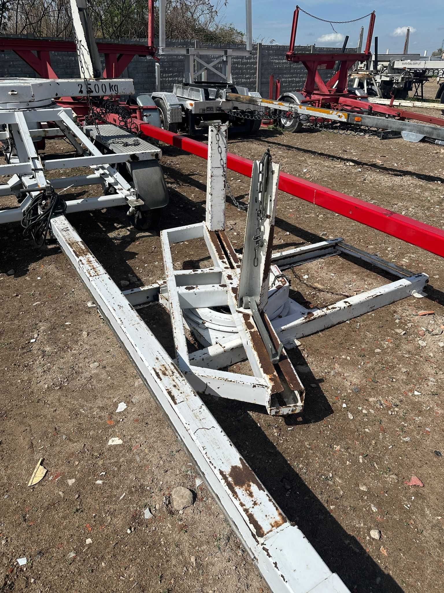 Przyczepa dłużycowa dłużyca  Patzke NL 2,5 T do stali drutu drewna