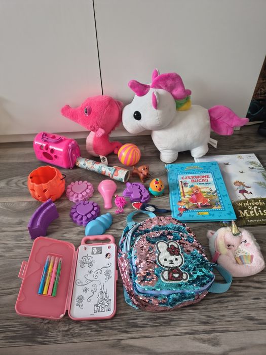 Zestaw zabawek jednorożec