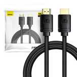 Kabel Hdmi 2.1 Baseus 8K 60Hz 48Gbps 2M Hdr Czarny