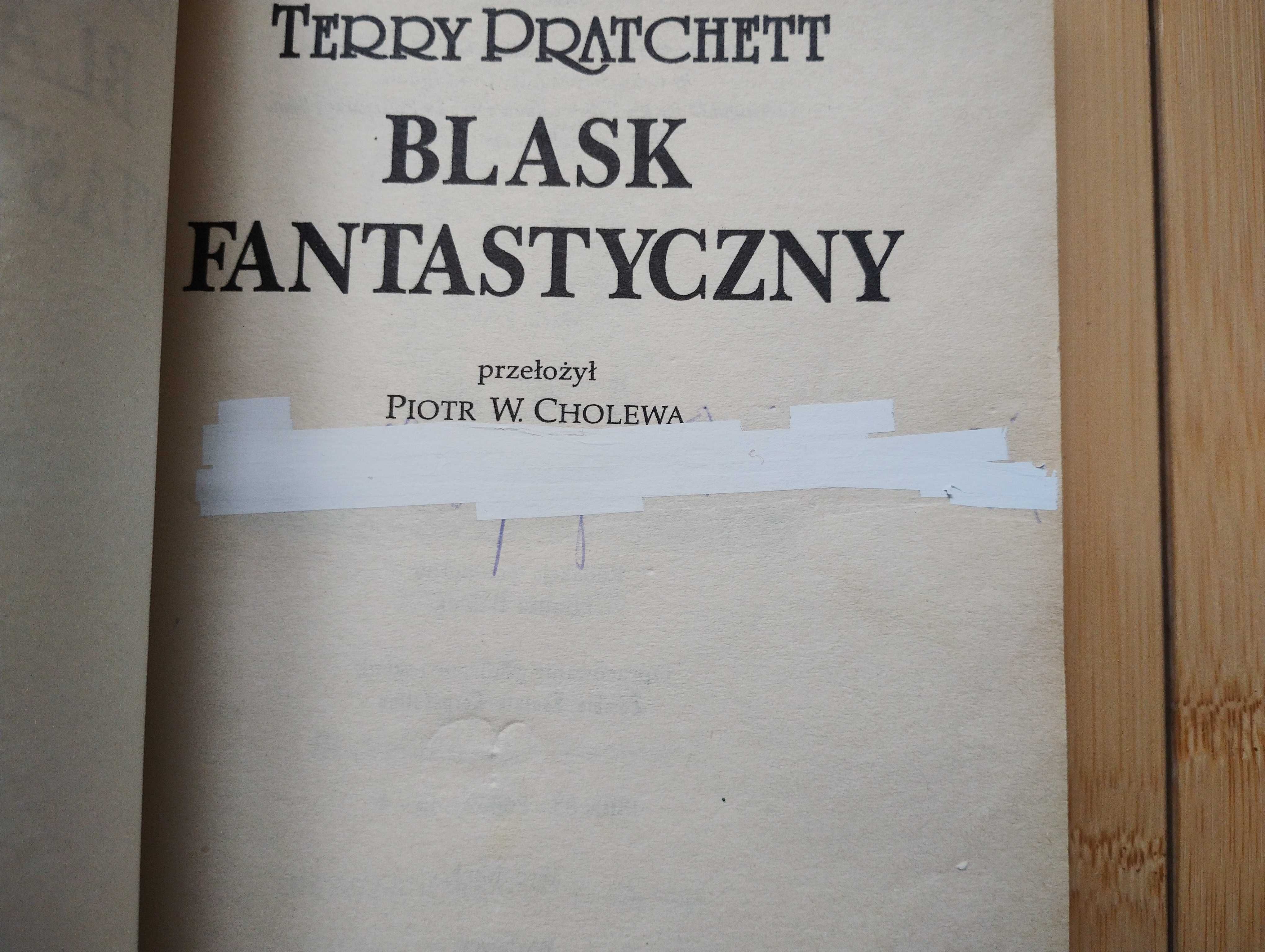 PRATCHETT Blask fantastyczny Piąty elefant Kapelusz pełen Kot w stanie