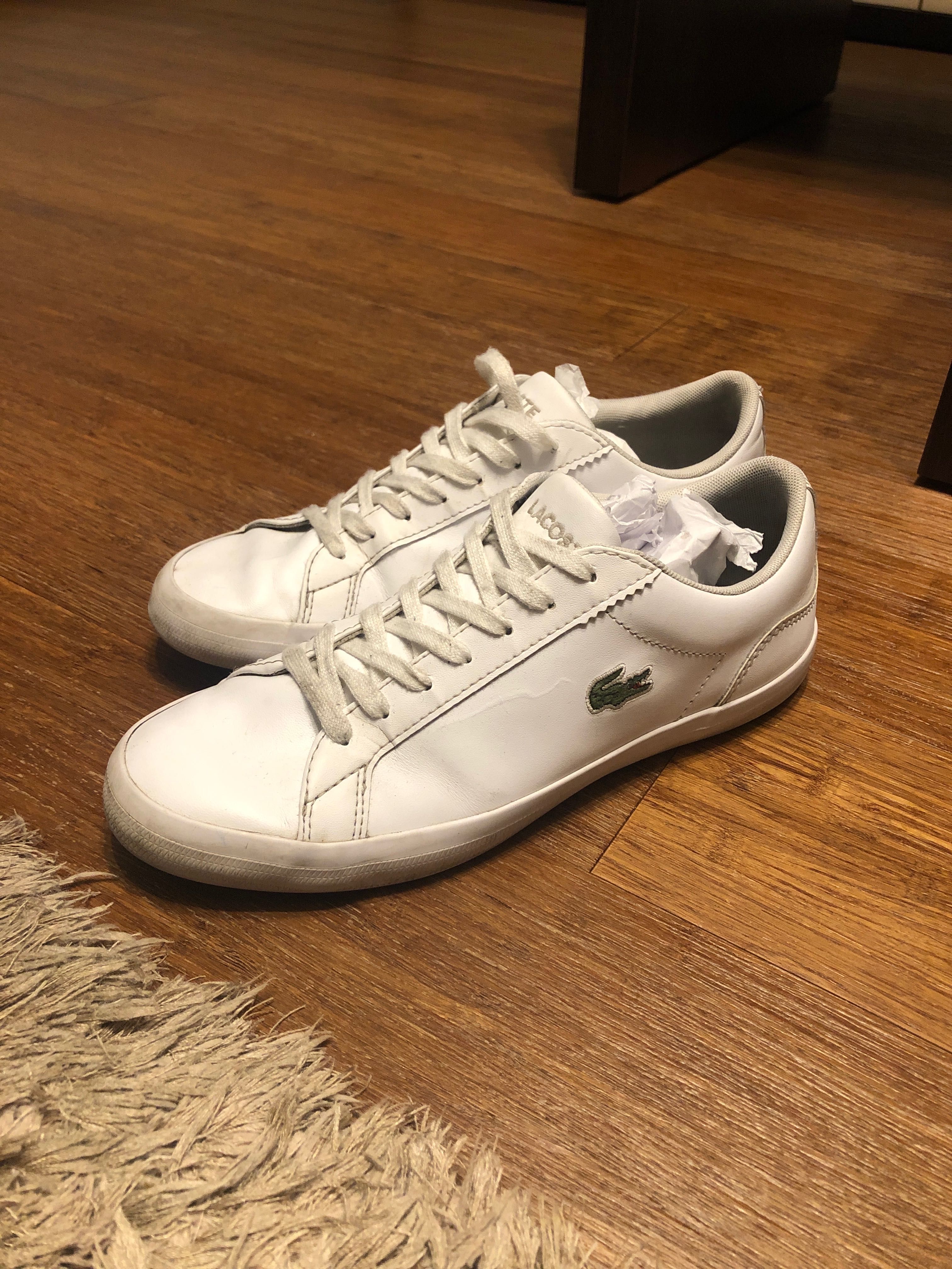 Lacoste Lerond Unisex białe męskie używane